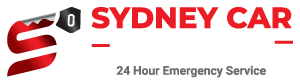 Sydney Car Locksmith Web Logo - White